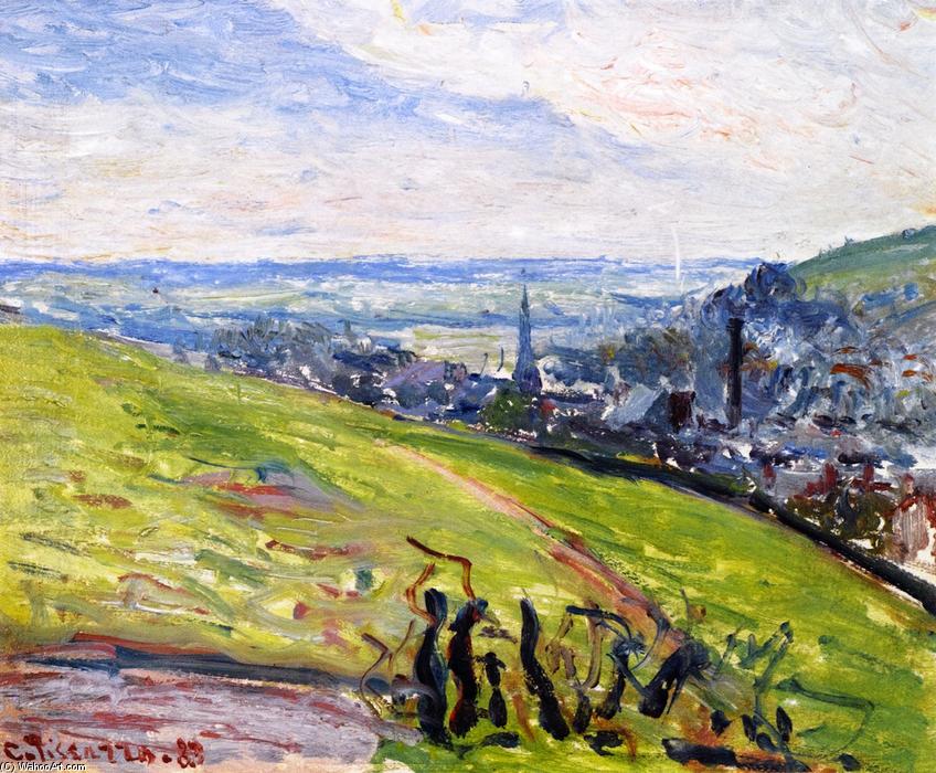 Wikioo.org - The Encyclopedia of Fine Arts - Painting, Artwork by Camille Pissarro - Near rouen