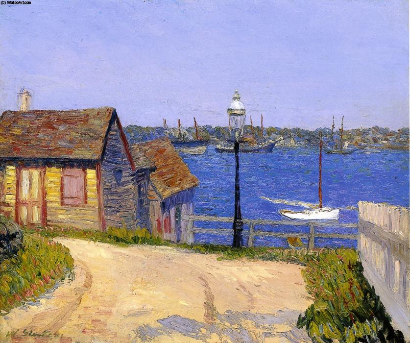 Wikioo.org - The Encyclopedia of Fine Arts - Painting, Artwork by William James Glackens - New Castle, New Hampshire