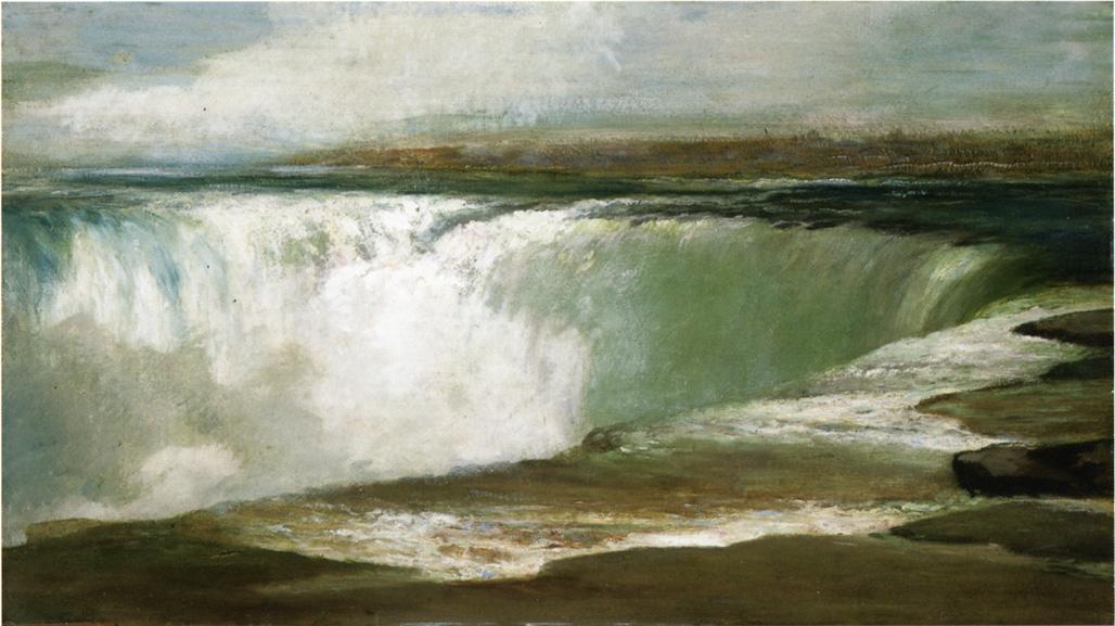 Wikioo.org – L'Encyclopédie des Beaux Arts - Peinture, Oeuvre de William Morris Hunt - niagara les chutes