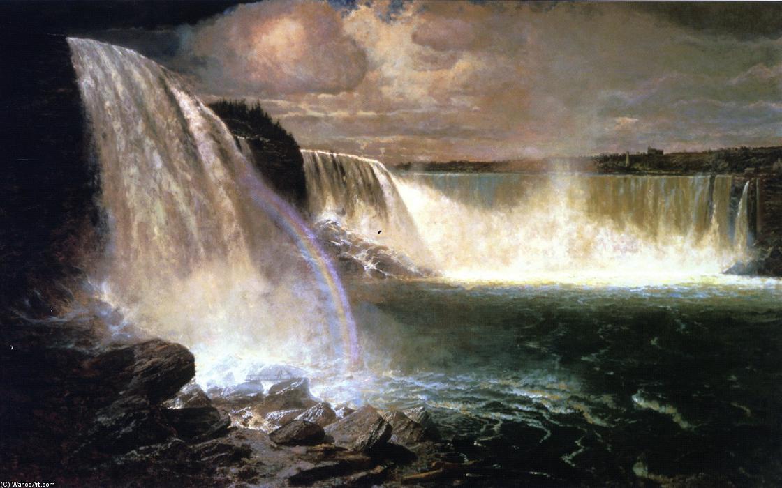 Wikioo.org - The Encyclopedia of Fine Arts - Painting, Artwork by Gilbert Munger - Niagara Falls Showing the Canadian and American Views