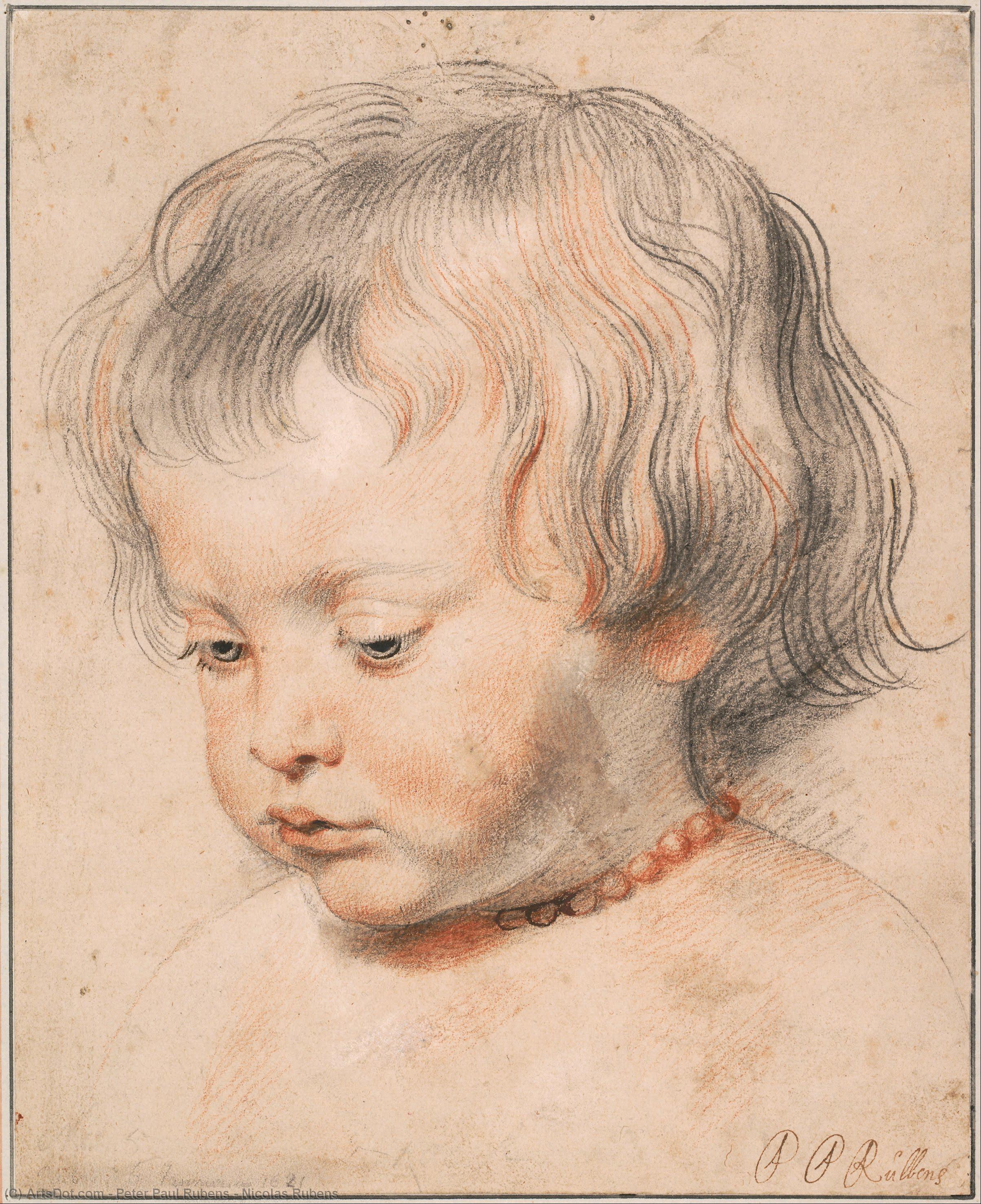 Wikioo.org - The Encyclopedia of Fine Arts - Painting, Artwork by Peter Paul Rubens - Nicolas Rubens