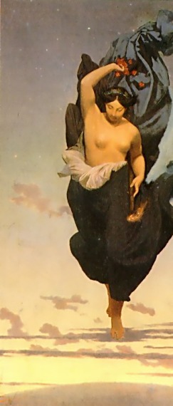 WikiOO.org - Εγκυκλοπαίδεια Καλών Τεχνών - Ζωγραφική, έργα τέχνης Jean Léon Gérôme - Night