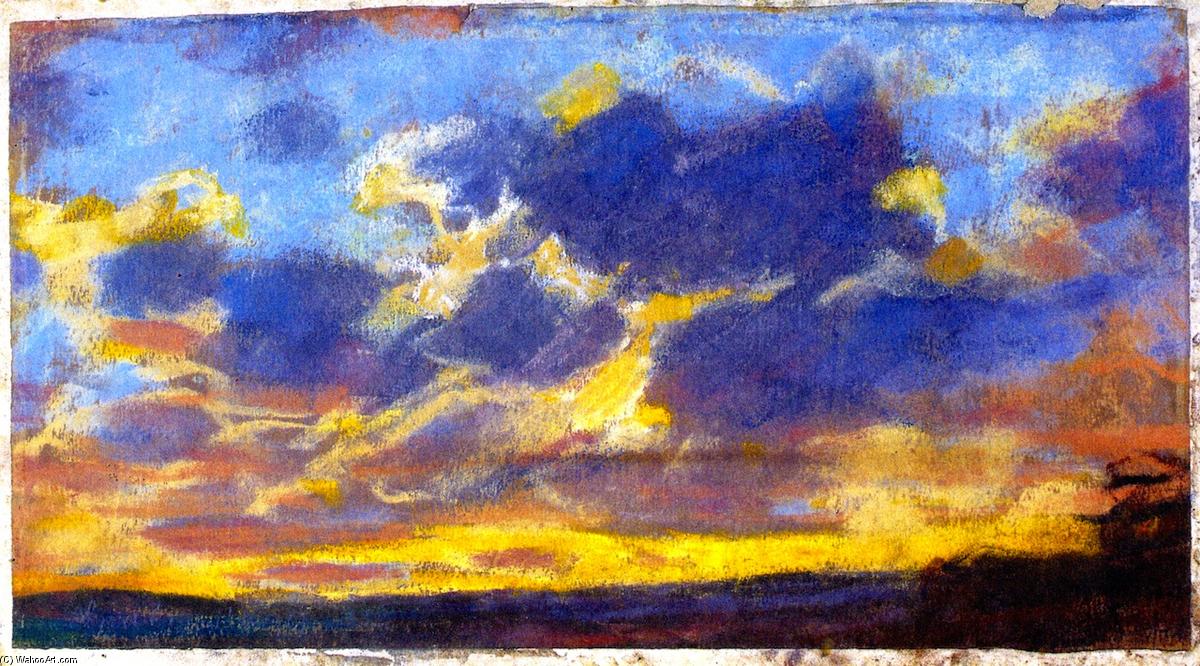 WikiOO.org – 美術百科全書 - 繪畫，作品 Claude Monet - 黄昏