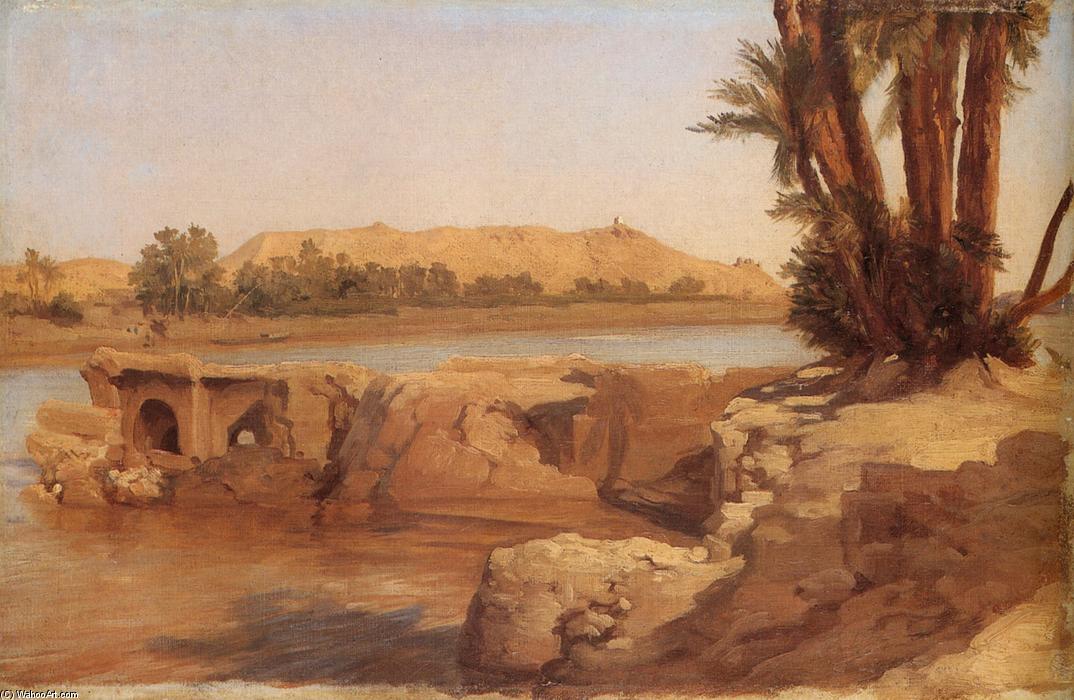 WikiOO.org - Енциклопедия за изящни изкуства - Живопис, Произведения на изкуството Lord Frederic Leighton - Nile Landscape