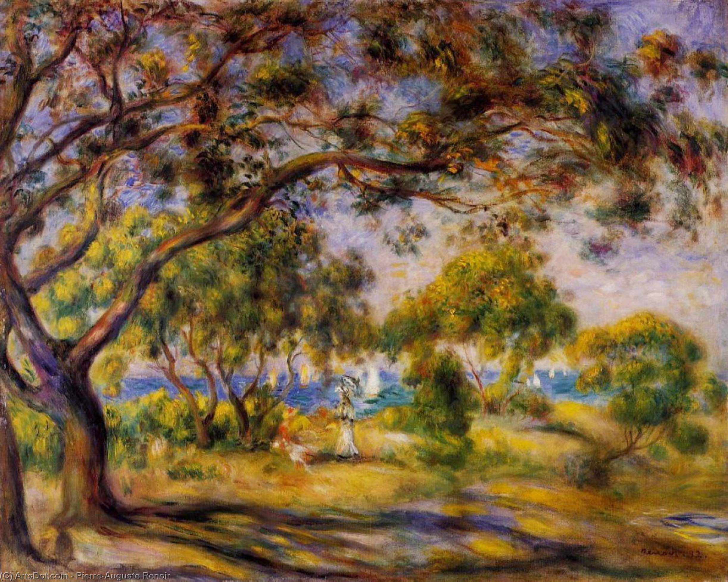 WikiOO.org - Encyclopedia of Fine Arts - Målning, konstverk Pierre-Auguste Renoir - Noirmoutiers
