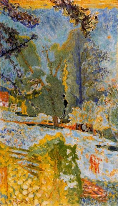 Wikioo.org - The Encyclopedia of Fine Arts - Painting, Artwork by Pierre Bonnard - Normandy Landscape