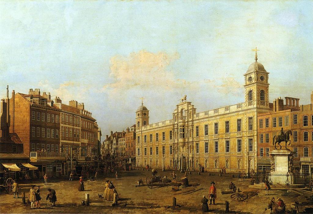 Wikioo.org - The Encyclopedia of Fine Arts - Painting, Artwork by Giovanni Antonio Canal (Canaletto) - Northumberland House