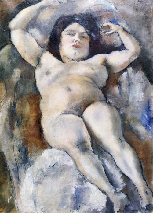 WikiOO.org - Encyclopedia of Fine Arts - Maalaus, taideteos Julius Mordecai Pincas - Nude