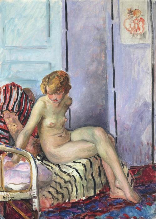 Wikioo.org – La Enciclopedia de las Bellas Artes - Pintura, Obras de arte de Henri Lebasque - desnuda