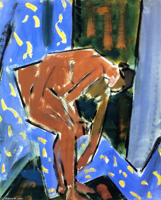 Wikioo.org – L'Enciclopedia delle Belle Arti - Pittura, Opere di Alfred Henry Maurer - Nudo Lettura