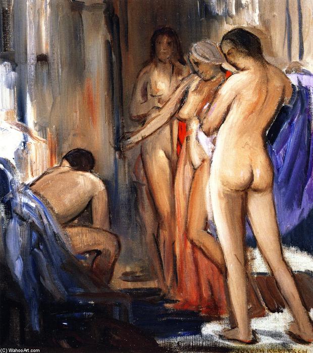 WikiOO.org - Encyclopedia of Fine Arts - Maľba, Artwork Joseph Kleitsch - Nudes