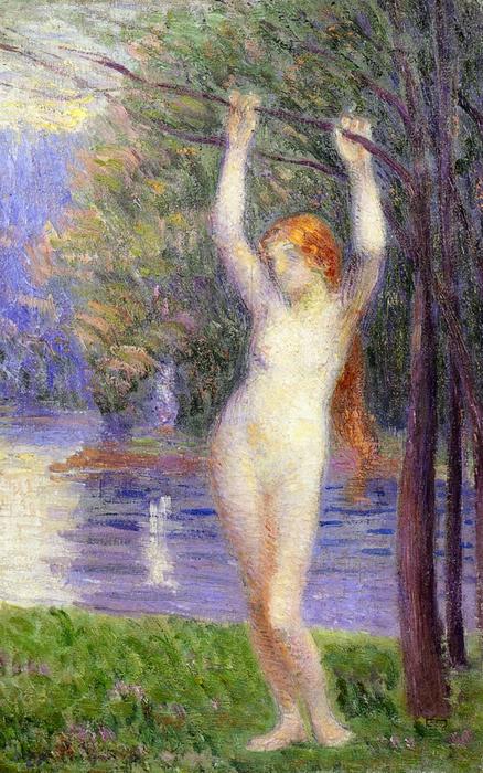 Wikioo.org - The Encyclopedia of Fine Arts - Painting, Artwork by Hippolyte Petitjean - Nude Woman