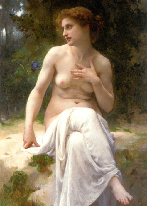 Wikioo.org - The Encyclopedia of Fine Arts - Painting, Artwork by Guillaume Seignac - Nymphe
