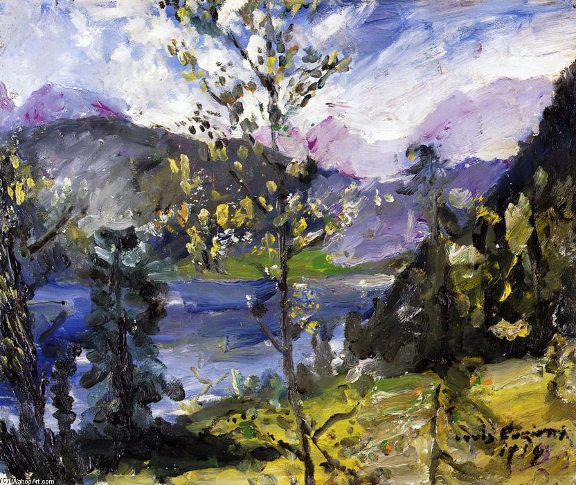 Wikioo.org - The Encyclopedia of Fine Arts - Painting, Artwork by Lovis Corinth (Franz Heinrich Louis) - October Show at the Walchensee