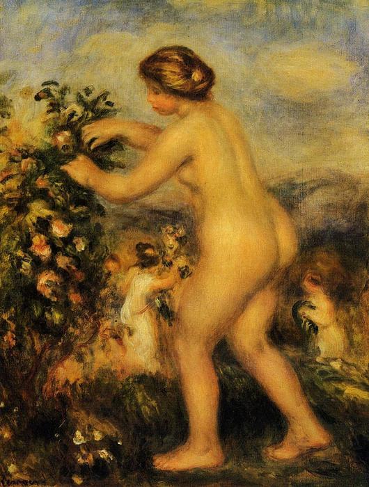 WikiOO.org - Encyclopedia of Fine Arts - Maľba, Artwork Pierre-Auguste Renoir - Ode to Flowers (after Anacreon)
