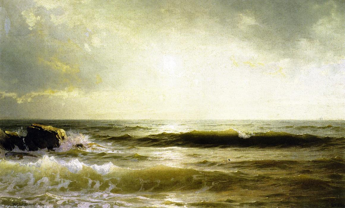 Wikioo.org - The Encyclopedia of Fine Arts - Painting, Artwork by William Trost Richards - Off the South Shore