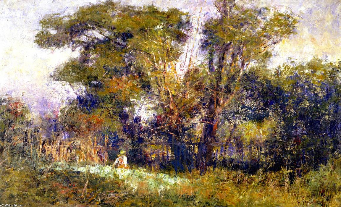 Wikioo.org - The Encyclopedia of Fine Arts - Painting, Artwork by Frederick Mccubbin - The Old Garden