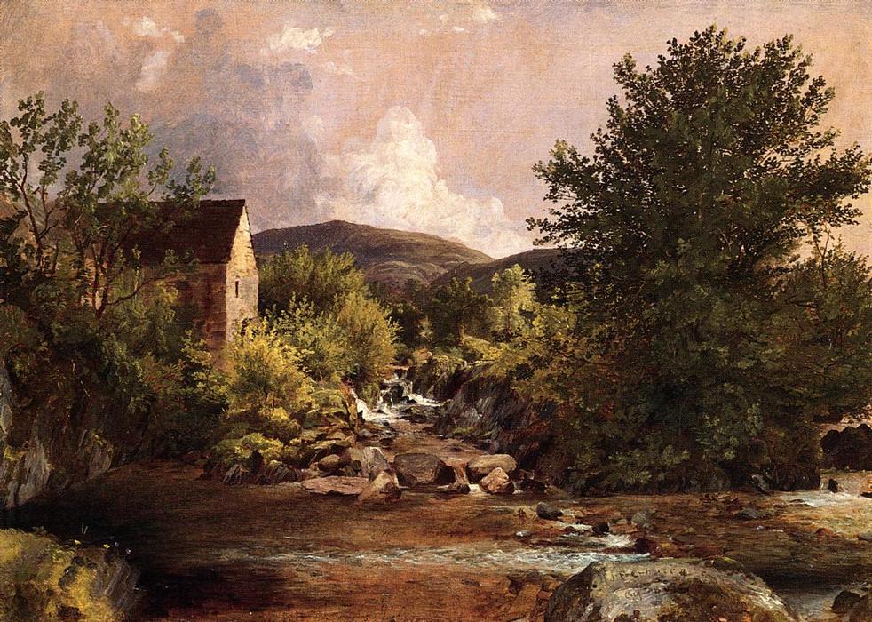 Wikioo.org - The Encyclopedia of Fine Arts - Painting, Artwork by Jasper Francis Cropsey - The Old Mill