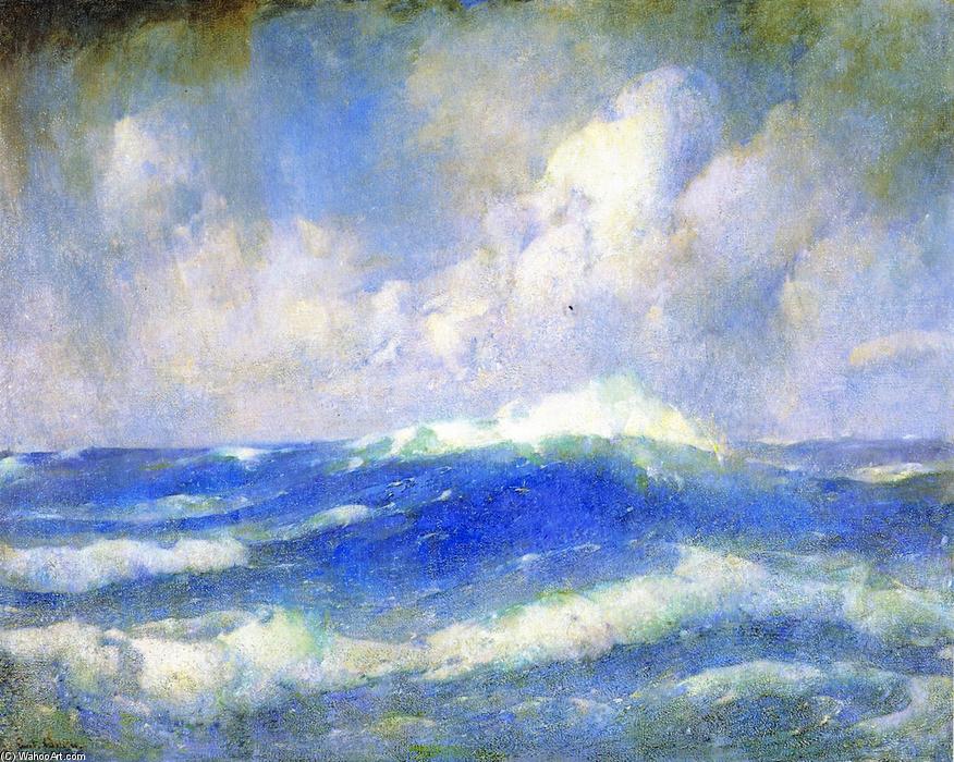 WikiOO.org - Encyclopedia of Fine Arts - Maľba, Artwork Soren Emil Carlsen - The Open Sea