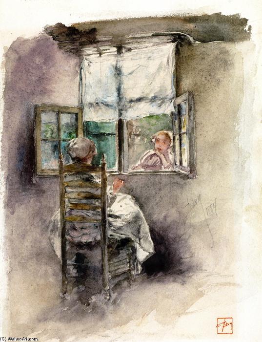 WikiOO.org - Енциклопедія образотворчого мистецтва - Живопис, Картини
 Robert Frederick Blum - The Open Window
