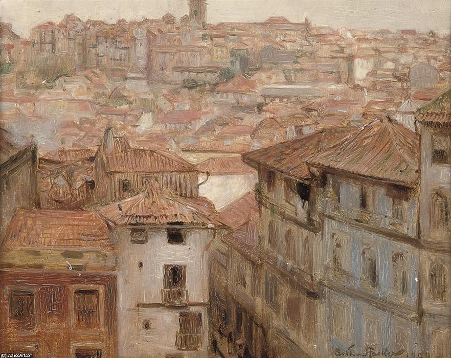 WikiOO.org - אנציקלופדיה לאמנויות יפות - ציור, יצירות אמנות Arthur Hacker - Oporto, Portugal