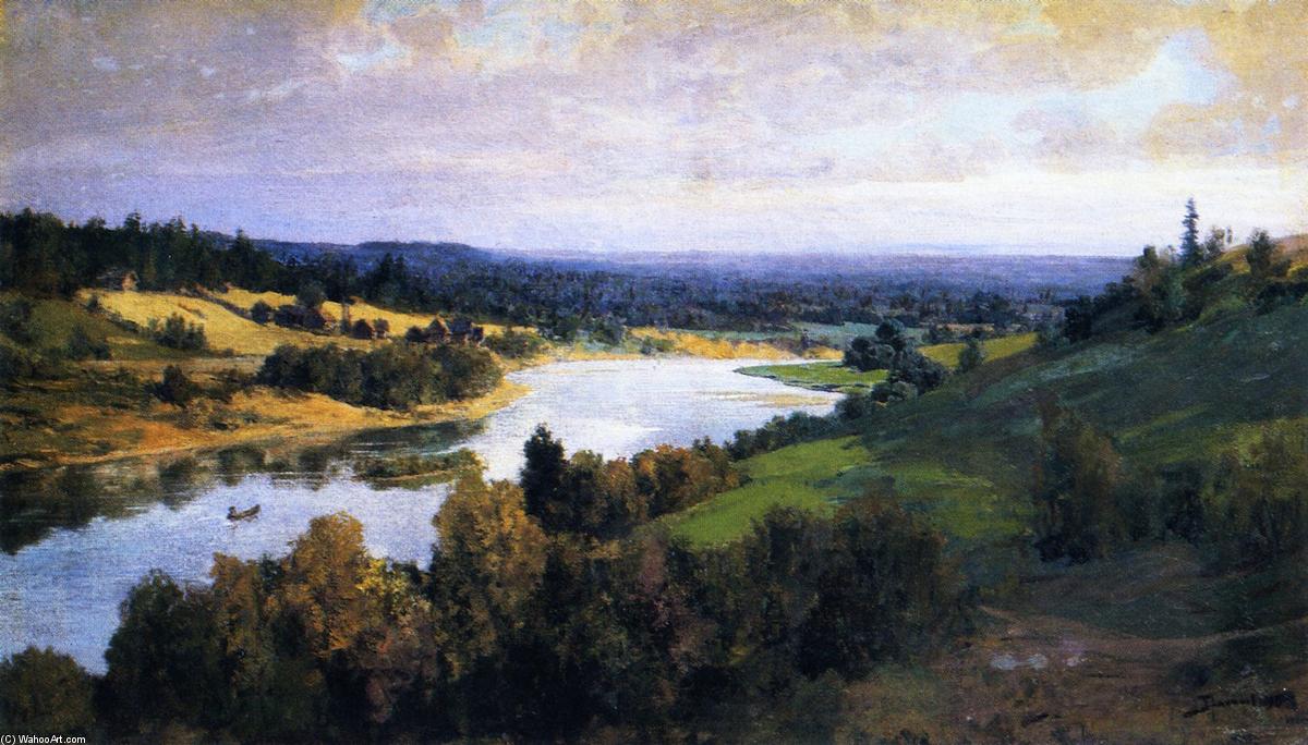 WikiOO.org - Encyclopedia of Fine Arts - Schilderen, Artwork Vasily Polenov - The Oyat River
