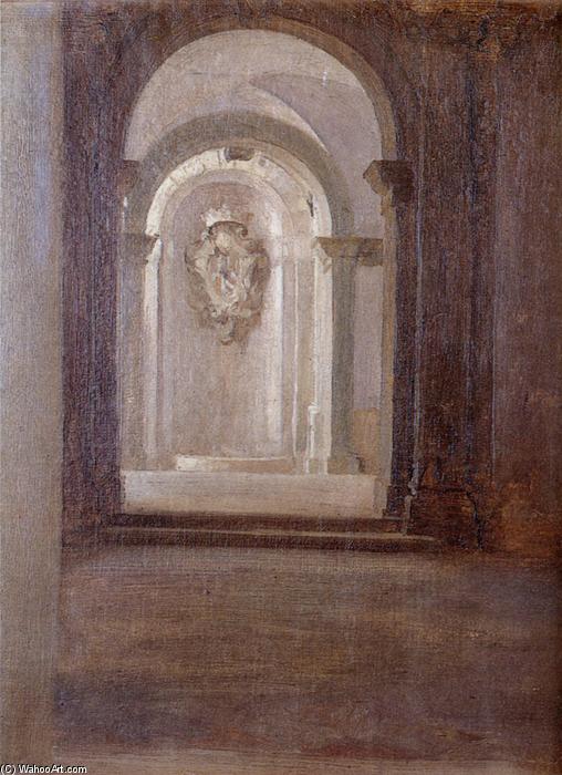 WikiOO.org - Encyclopedia of Fine Arts - Maleri, Artwork Lord Frederic Leighton - Palazzo Rezzonico, Venice