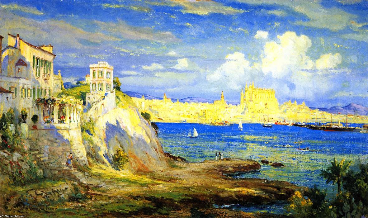 Wikioo.org - The Encyclopedia of Fine Arts - Painting, Artwork by Colin Campbell Cooper - Palma de Majorca