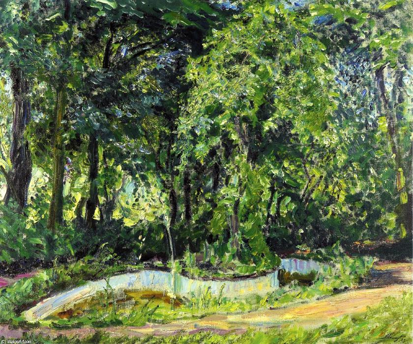 Wikioo.org - The Encyclopedia of Fine Arts - Painting, Artwork by Max Slevogt - Park Landscape in the Palatinate