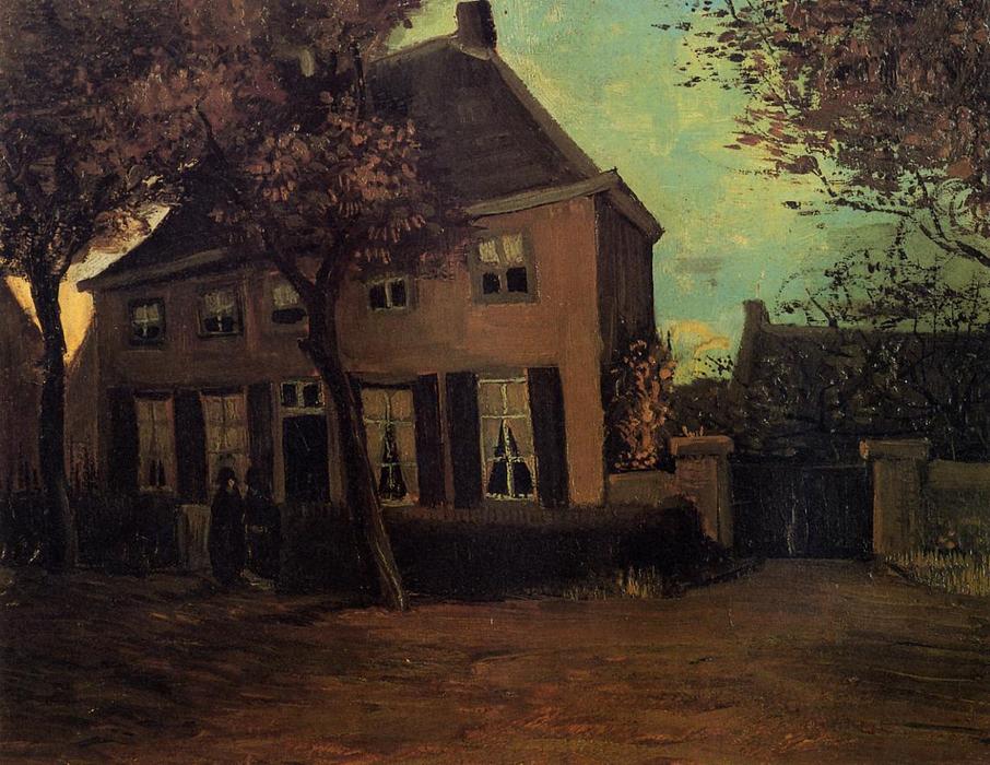 Wikioo.org - The Encyclopedia of Fine Arts - Painting, Artwork by Vincent Van Gogh - The Parsonage at Nuenen