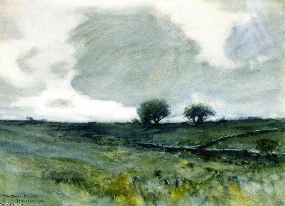 WikiOO.org - Encyclopedia of Fine Arts - Lukisan, Artwork Charles Warren Eaton - Pasture Trees