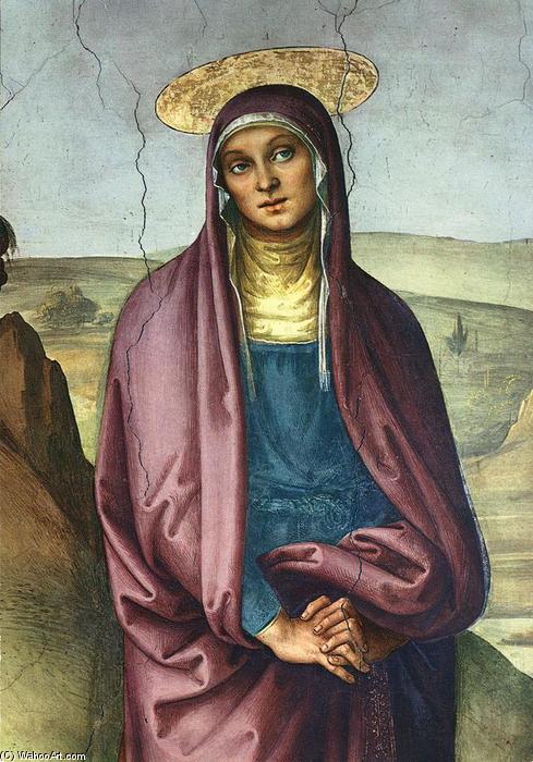 WikiOO.org - Enciclopédia das Belas Artes - Pintura, Arte por Vannucci Pietro (Le Perugin) - The Pazzi Crucifixion (detail)