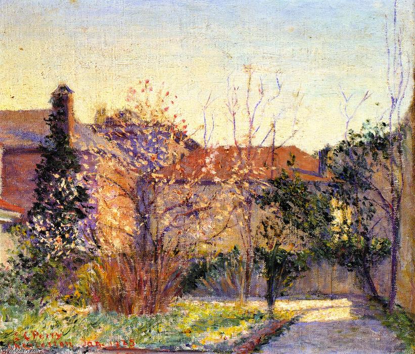 Wikioo.org - The Encyclopedia of Fine Arts - Painting, Artwork by Lilla Cabot Perry - A Peach Tree