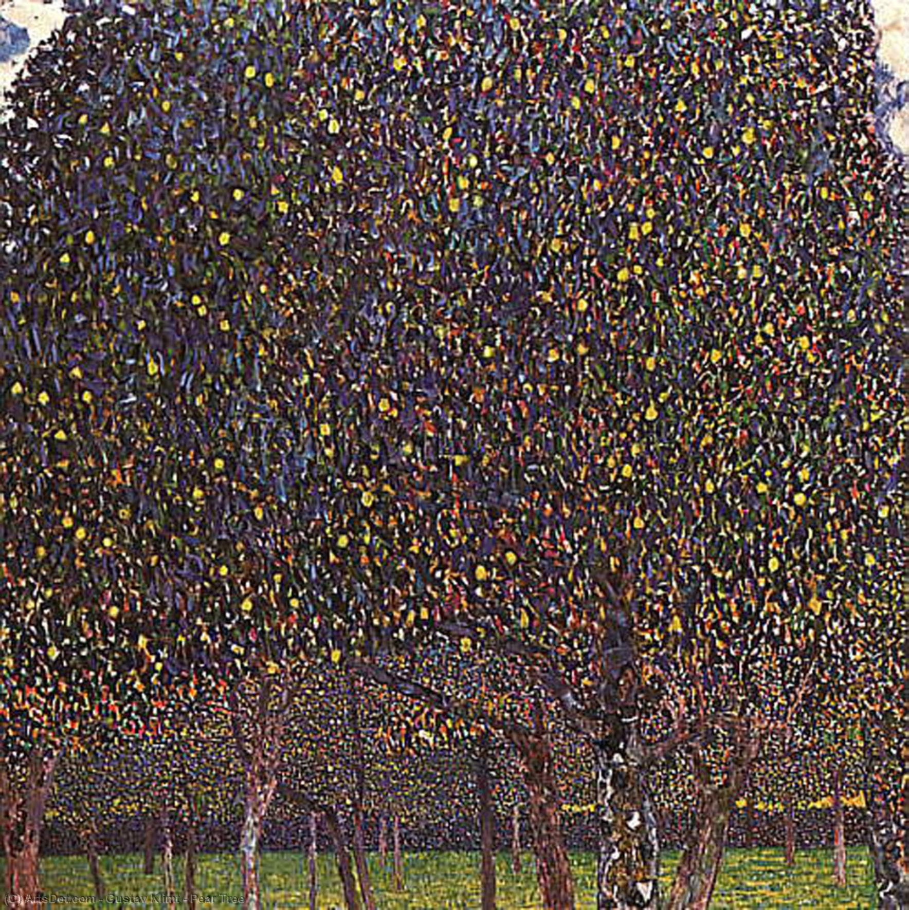 WikiOO.org - Encyclopedia of Fine Arts - Maalaus, taideteos Gustav Klimt - Pear Tree