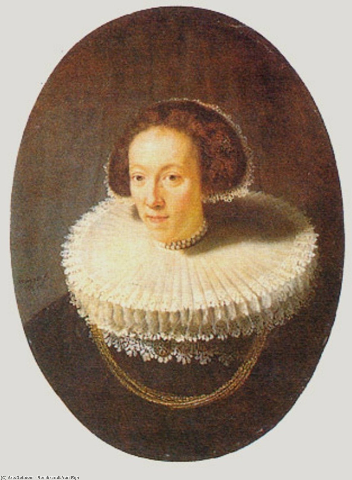 WikiOO.org - Enciclopedia of Fine Arts - Pictura, lucrări de artă Rembrandt Van Rijn - Petronella Buys, Wife of Philips Lucasz.