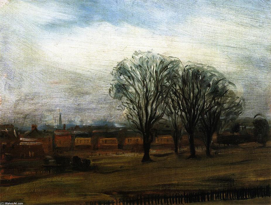 Wikioo.org – L'Enciclopedia delle Belle Arti - Pittura, Opere di William James Glackens - Philadelphia Landscape