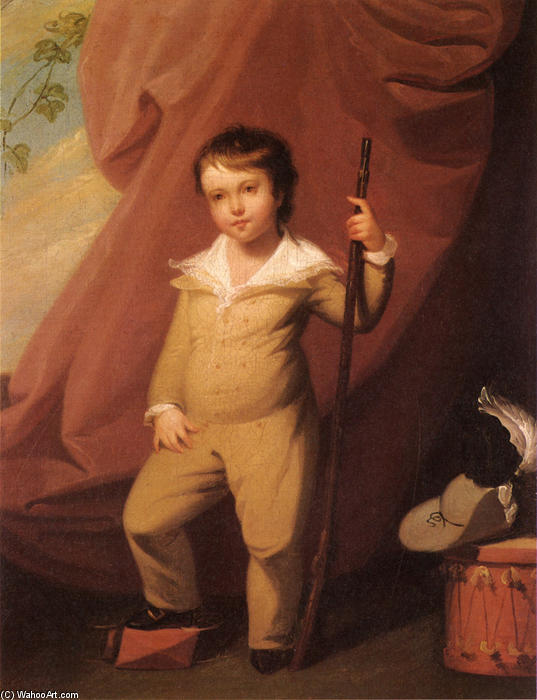 Wikioo.org - The Encyclopedia of Fine Arts - Painting, Artwork by John Trumbull - Philip Church