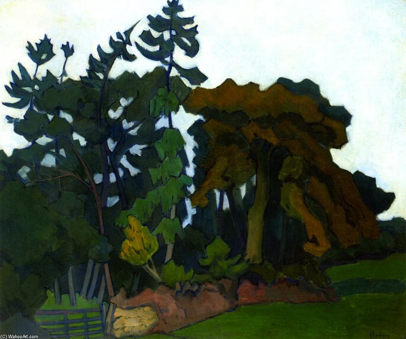 Wikioo.org - The Encyclopedia of Fine Arts - Painting, Artwork by Robert Bevan - The Plantation