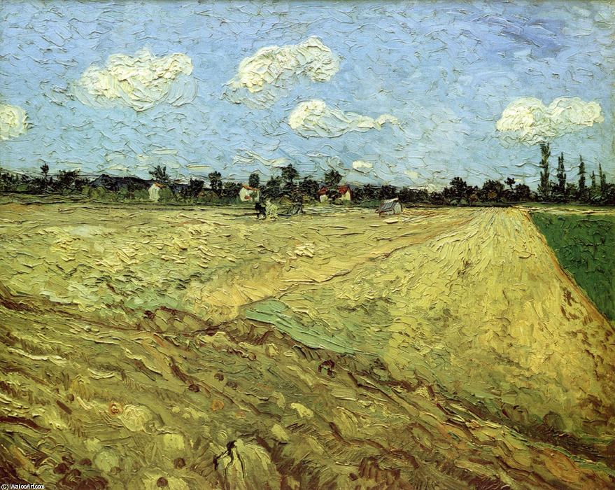 WikiOO.org - Encyclopedia of Fine Arts - Maleri, Artwork Vincent Van Gogh - Plowed Field