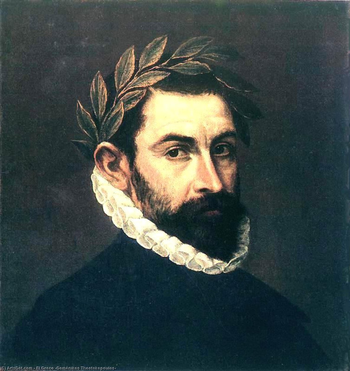 Wikioo.org - The Encyclopedia of Fine Arts - Painting, Artwork by El Greco (Doménikos Theotokopoulos) - Poet Ercilla y Zuniga