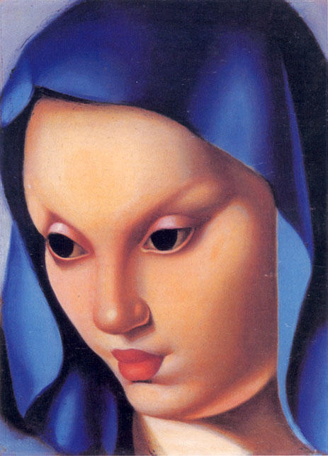 WikiOO.org - Encyclopedia of Fine Arts - Malba, Artwork Tamara De Lempicka - The Polish Girl