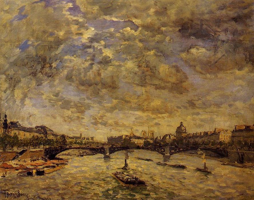 WikiOO.org - Encyclopedia of Fine Arts - Malba, Artwork Frank Myers Boggs - The Pont Carousel, Paris