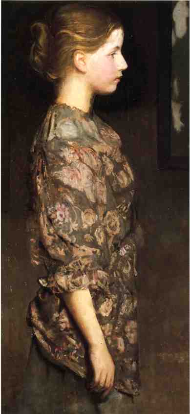 Wikioo.org - The Encyclopedia of Fine Arts - Painting, Artwork by Abbott Handerson Thayer - Portrait of Alice rich