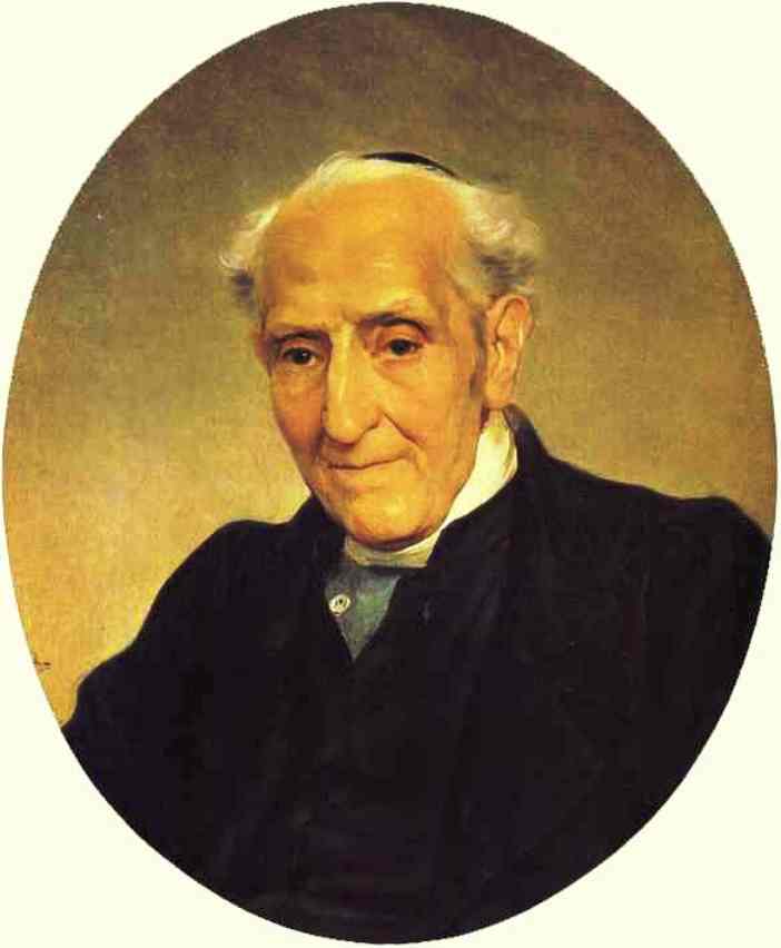 WikiOO.org - Encyclopedia of Fine Arts - Maalaus, taideteos Karl Pavlovich Brulloff - Portrait of Archbishop Giuseppe Capecalatro