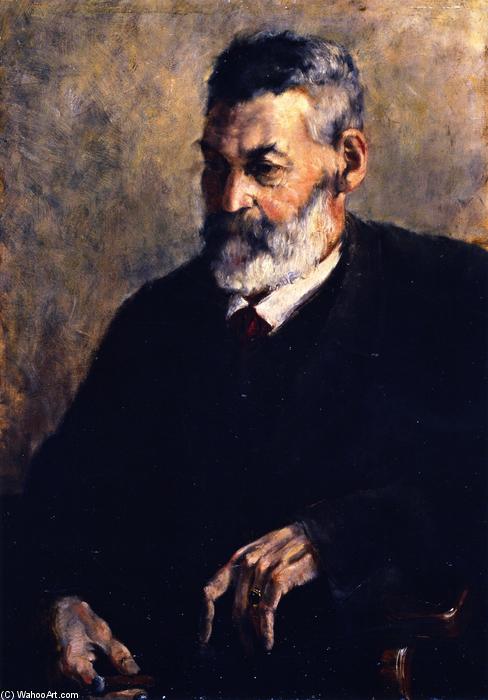 WikiOO.org - Enciclopédia das Belas Artes - Pintura, Arte por Franz Marc - Portrait of the Artist's Father