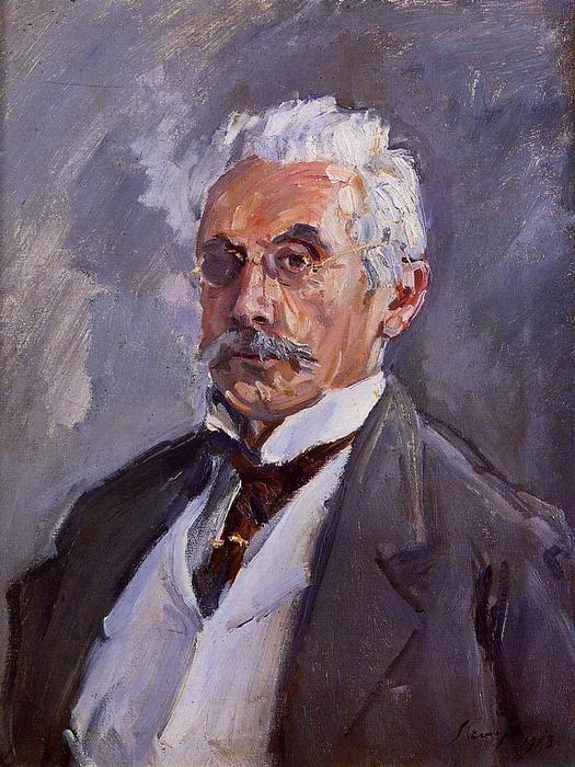 WikiOO.org - Encyclopedia of Fine Arts - Lukisan, Artwork Max Slevogt - Portrait of Carl Steinbart
