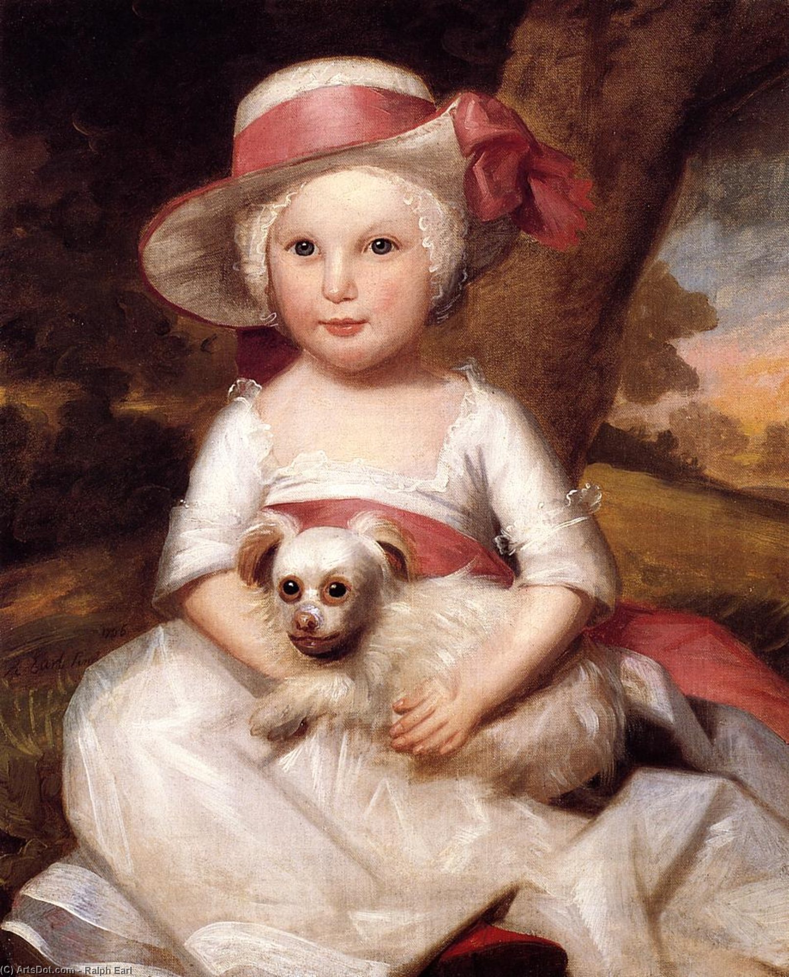Wikioo.org - The Encyclopedia of Fine Arts - Painting, Artwork by Ralph Earl - Portrait of a Child