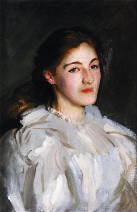 WikiOO.org - Encyclopedia of Fine Arts - Maleri, Artwork John Singer Sargent - A Portrait of Cicely Horner