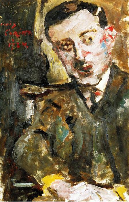 Wikioo.org - The Encyclopedia of Fine Arts - Painting, Artwork by Lovis Corinth (Franz Heinrich Louis) - Portrait of Dr. Arthur Rosin in a Chair