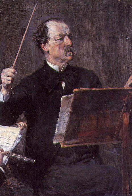 Wikioo.org - The Encyclopedia of Fine Arts - Painting, Artwork by Giovanni Boldini - Portrait of Emanuele Muzio